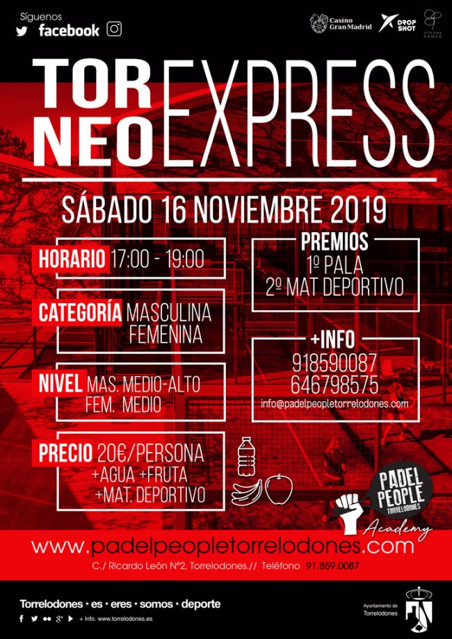 TORNEO EXPRESS MASCULINO-FEMENINO