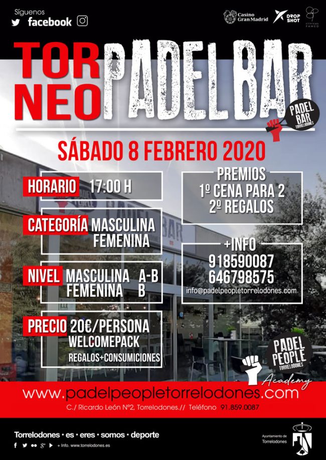 TORNEO PADELBAR