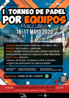TORNEO MASCULINO POR EQUIPOS