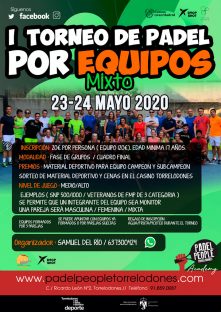 TORNEO MIXTO POR EQUIPOS MAYO20