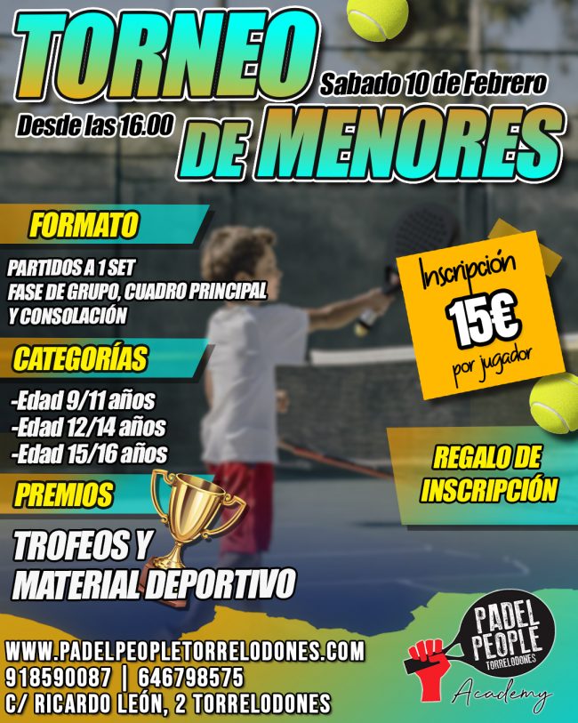 TORNEO NIÑOS SAB 10 FEB 24