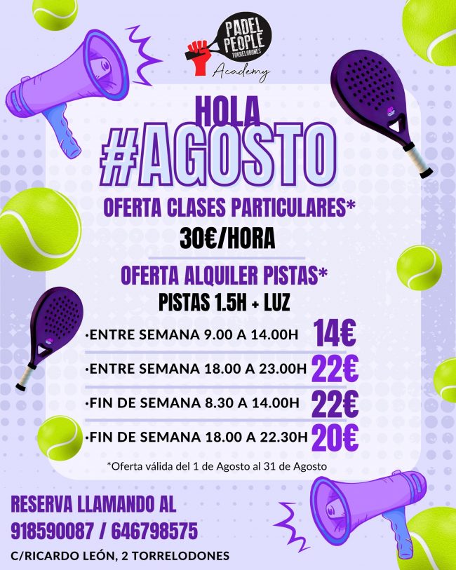 PROMOCIONES DE AGOSTO 2024