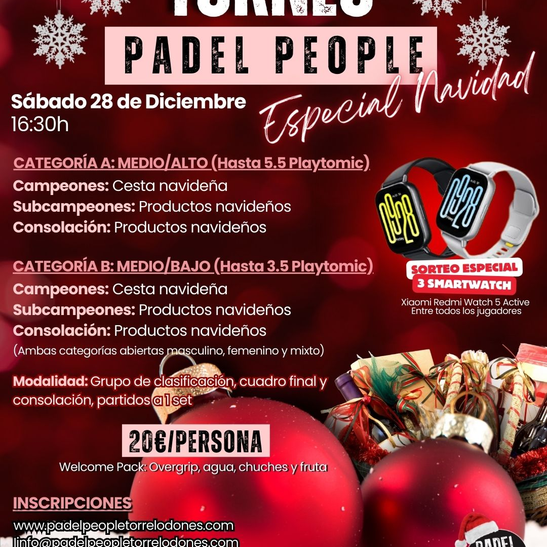TORNEO PEOPLE ESPECIAL NAVIDAD