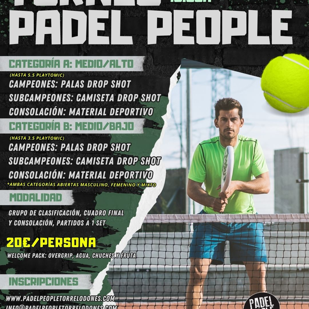 TORNEO PADEL PEOPLE 5 MAR 25