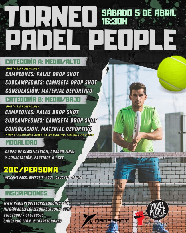 TORNEO PADEL PEOPLE 5 MAR 25