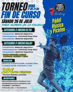 TORNEO FIN DE CURSO VERANO 25