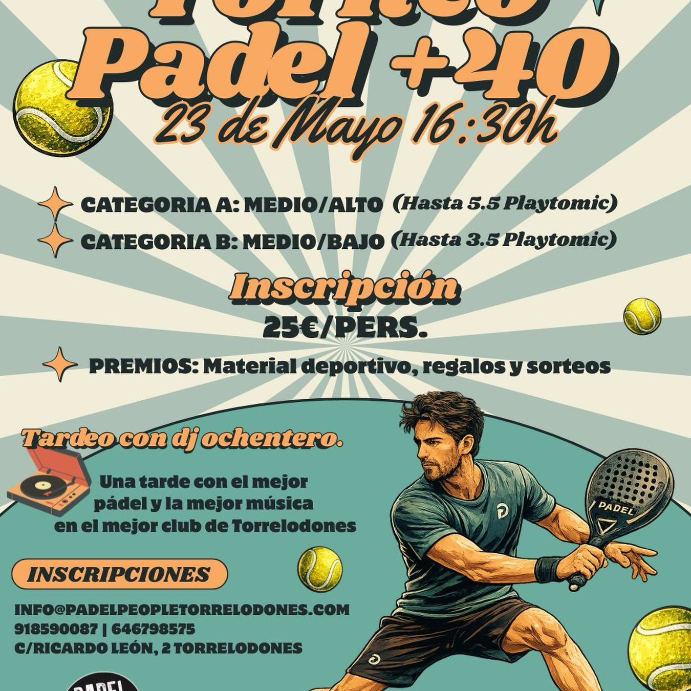 Torneo +40 Mayo 26