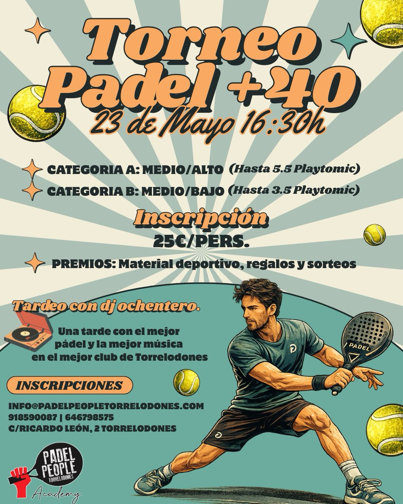 Torneo +40 Mayo 26