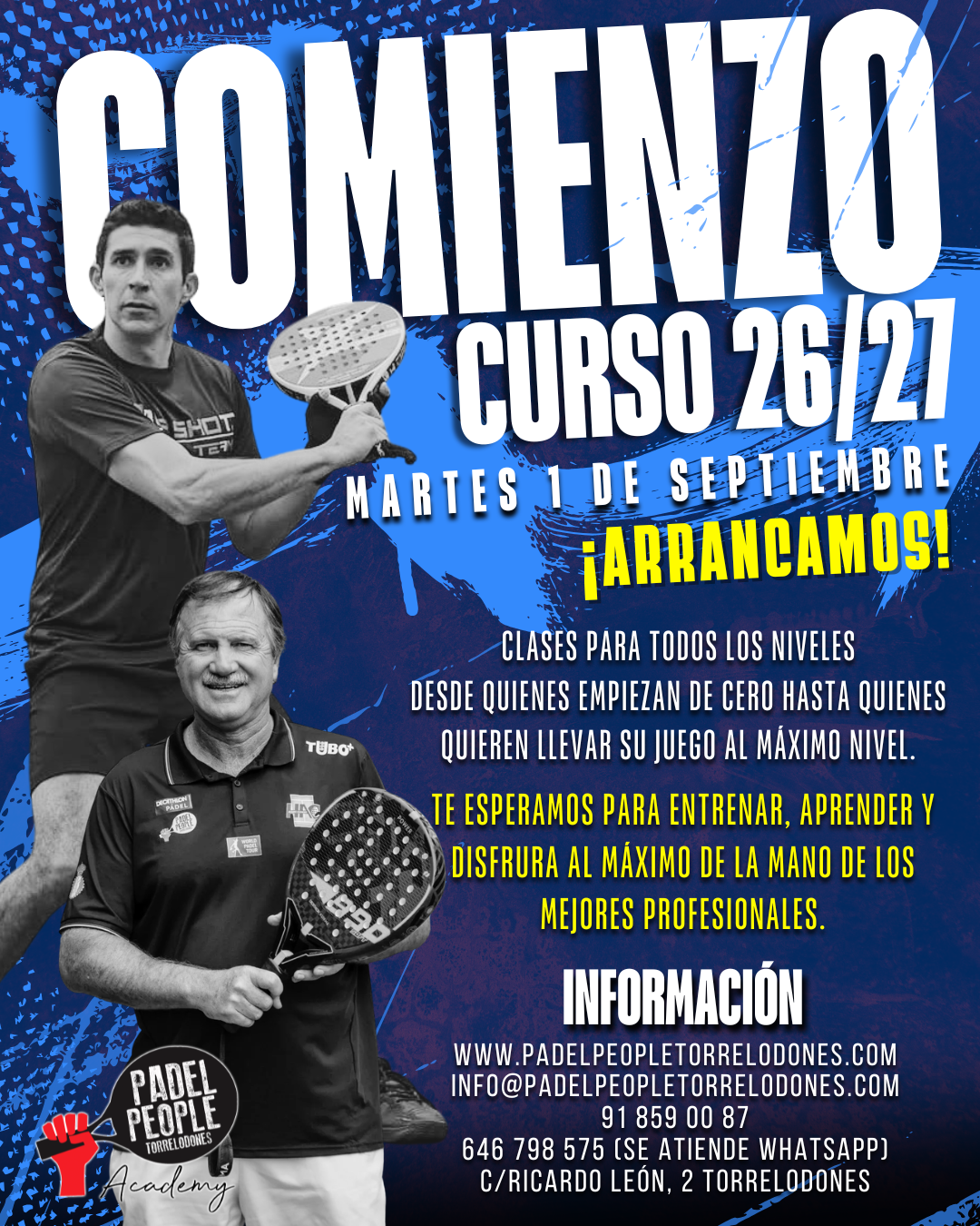 COMIENZO CURSO 26/27