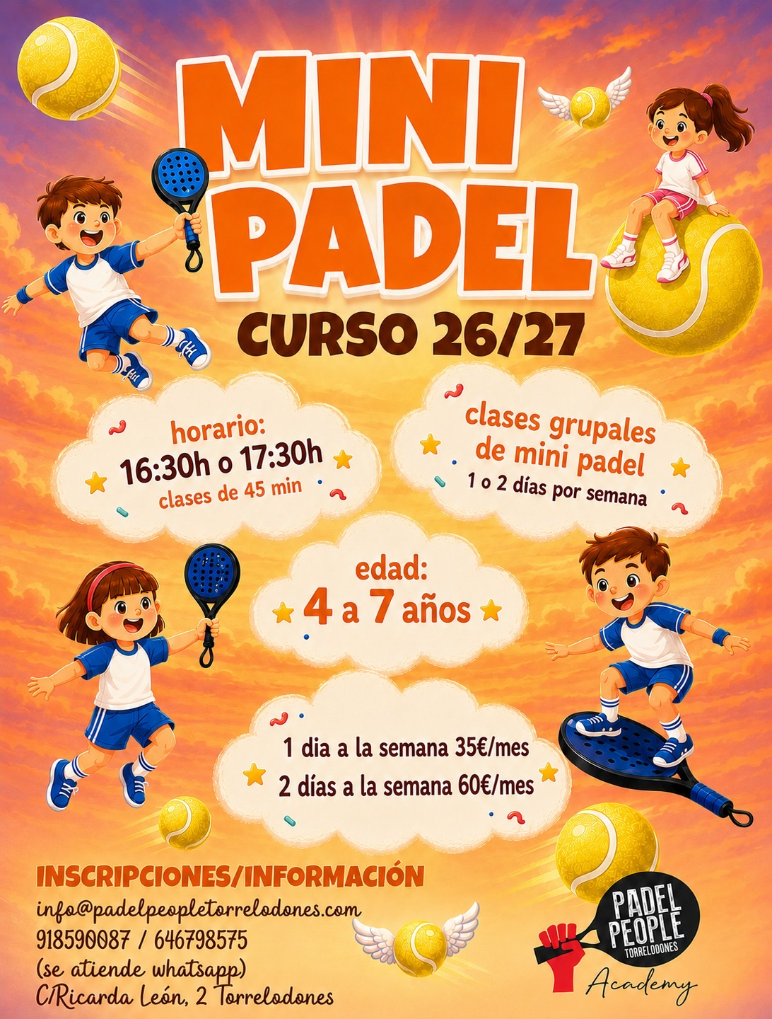 MINI PADEL CURSO 26-27